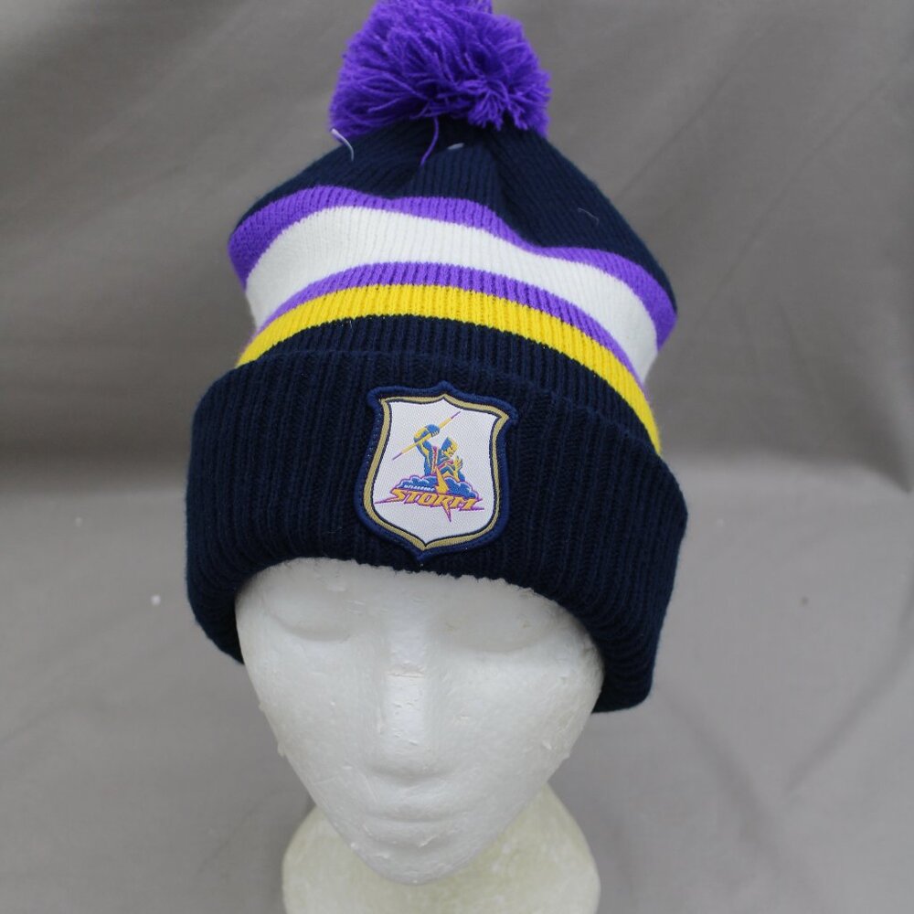 AFL Toque - Melbourne Storm - Adult Stretch Fit